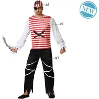 Atosa Disfraz De Hombre Pirata Bucanero