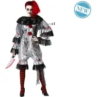 Atosa Disfraz De Mujer Macabra Clown