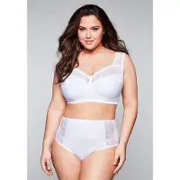 Sheego Sujetador reductor blanco