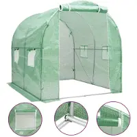 vidaXL , invernadero de 4 m², dimensiones 2x2x2 metros