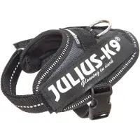 JULIUS K-9 IDC Power Arnés Baby 2 - XXS - Antracita