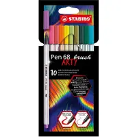Stabilo Rotulador Pen 68 Brush Arty 10 Unidades