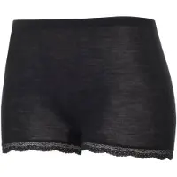 Engel - Women's Trousers with Lace - Ropa interior merino size 46/48, negro