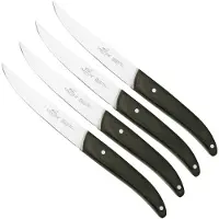 Lion Sabatier International Occitan 901080, Juego de cuchillos para carne de 4 piezas