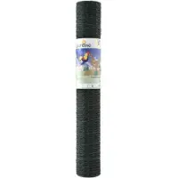 Giardino Malla hexagonal plastificada, 25 x 1,0 mm, 50 cm x 5 metros, color verde, marca