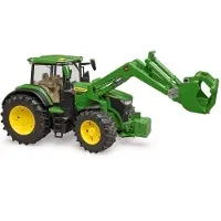 BRUDER Juego De Construcción 03151 John Deere 7r 350 With Frontloader