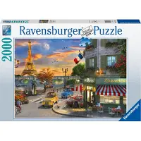 Ravensburger Rompecabezas Puesta De Sol En París (10216716) 2000 Piezas