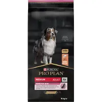 Purina Pro Plan Medium Adult Sensitive Skin, 14 kg, sabor a salmón