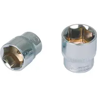 Ks Tools Llave de vaso de 1/2", cromada, con 6 caras