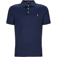 Ralph Lauren Camiseta azul oscuro / caramelo / rojo