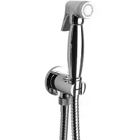 Hak Sapho, rociador para bidé de estilo retro, con manguera y soporte para ducha, conexión para grifo, acabado cromado