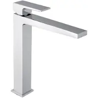 Sapho Grifo para lavabo DIMY, alto, con caño extendido, cromado