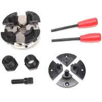 HBM CK 4 - 4 S Placa de sujeción de madera para torno de madera