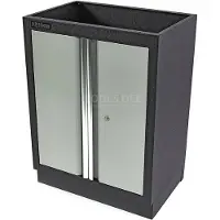 HBM Armario de herramientas profesional con puertas para mobiliario de taller