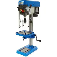 HBM Taladro de columna profesional de 25 mm con lectura digital de profundidad