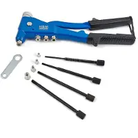 HBM Conjunto de pinzas remachadoras 106 piezas en maletín M3 - M6