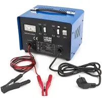 HBM Cargador de batería profesional, 12, 24 voltios