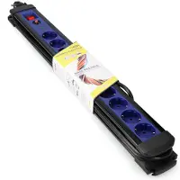EDM Regleta con 10 enchufes Schuko, modelo 41821 (3 metros)