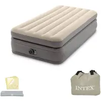 Intex 64162NP, colchón individual, rectangular, para uso interior y exterior