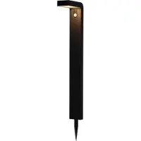 Eglo Baracconi, iluminación para el suelo para exteriores, color negro, aluminio, plástico, IP44, ideal para garajes, clase III