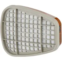 3M Filtro para gases modelo 6051 A1R, protección contra gases y vapores orgánicos (paquete de 2 unidades) (7000034751)