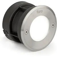 Faro 71498N, luz exterior para suelo, aluminio, IP67, Clase I, 3 W, 3000 K