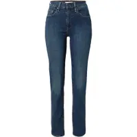 Levi's 724 High Rise Straight Blue Swell Talla: W26L30 | Vaqueros Pitillo Outlet | Mujer | Azul