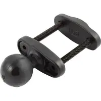 Ram Mounts Base De Abrazadera De Poste Cuadrada Ancha De 1.5´´