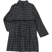 Ikks Vestido XS30002-02-C niña - Negro - 4 ans