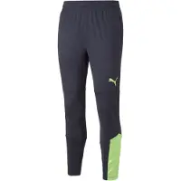 Puma Pantalón deportivo azul oscuro / amarillo neón