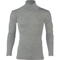 Engel - Roll-neck L/S - Ropa interior merino size 54/56, gris