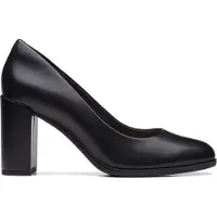 Clarks Zapatos de tacón FREVA85 COURT mujer - Negro - 35 1/2