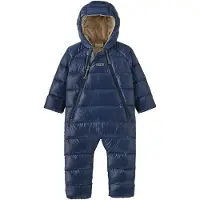 Patagonia - Monos de esquí niños - Infant Hi-Loft Down Sweater Bunting New Navy - Talla Infantil 24 meses - Azul marino