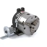 HBM HV-6 - Mesa de distribución Profi de 160 mm con mandril 3 de 160 mm