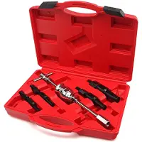 HBM Conjunto de extractores de rodamientos internos empotrados con martillo de golpe, 5 piezas