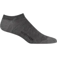 Icebreaker - Women's Lifestyle Fine Gauge No Show - Calcetines multifuncionales size 38-40, negro