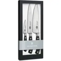 Victorinox Swiss Army Grand Maître Chef's Set 7.7243.3, POM, juego de cuchillos de 3 piezas