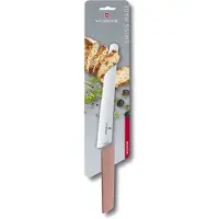 Victorinox Swiss Modern cuchillo de pan 22 cm, rosa