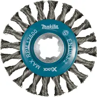 Makita Cepillo redondo , cepillo de copa, con centro cóncavo, 11,5 cm, 12500 RPM