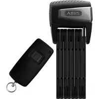 ABUS - Bordo 6500A/110 RC Smart X - Candado para bicicleta size Umfang 110 cm, negro/gris