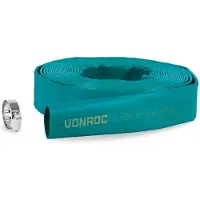 Vonroc Manguera plana para bombas sumergibles - 10m x 32mm | Universal