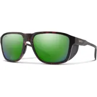 Smith - Gafas de sol - Embark Matte Tortoise Chromapop Polarized Green Mirror - Negro