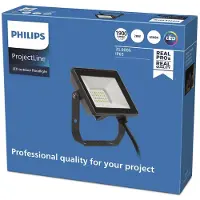 Philips 8719514954595, Negro, IP65, Metal, Clase I, Soporte en forma de U, 20 W
