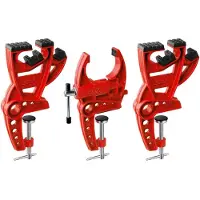 Swix - Mantenimiento del esquí - Vise 3-Parts 20mm Fixation - Rojo