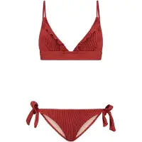Shiwi Beau Bikini Set Riviera Structure Ochre Brown Talla: 44 | Bikinis Outlet | Mujer | Marrón