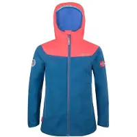 TROLLKIDS - Girls Bergen Jacket - Chaqueta impermeable size 104, azul