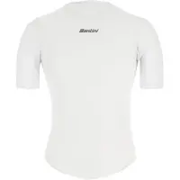 Santini - Delta Baselayer - Maillot interior de ciclismo size XL/XXL, blanco