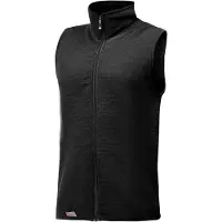Woolpower - Vest 400 - Chaleco de lana merina size L, negro