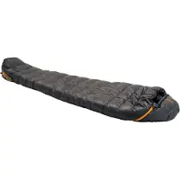 Exped - Ultra 0° - Saco de dormir de plumas size L - 218 x 151/96 cm, negro/ lava