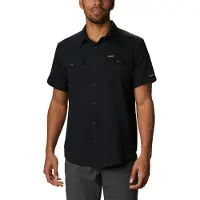 Columbia - Utilizer II Solid Short Sleeve Shirt - Camisa size S - Regular, negro